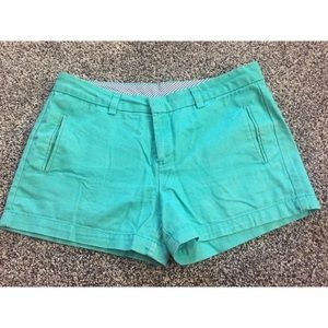 Green shorts